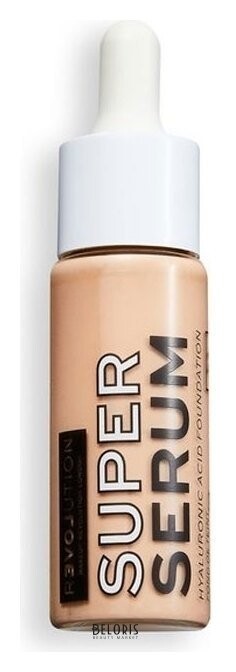 Тональная основа для лица с гиалуроновой кислотой Super Serum Foundation  Relove by Revolution