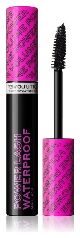 Тушь для ресниц водостойкая с эффектом объема Power Lash WP Mascara  Relove by Revolution