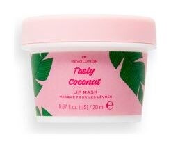 Маска для губ с ароматом кокоса Tasty Coconut Lip Mask  I Heart Revolution
