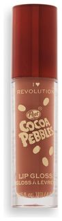 Блеск для губ с ароматом шоколада Cocoa Pebbles I Heart Revolution