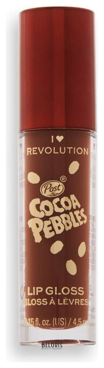 Блеск для губ с ароматом шоколада Cocoa Pebbles I Heart Revolution Cocoa Pebbles
