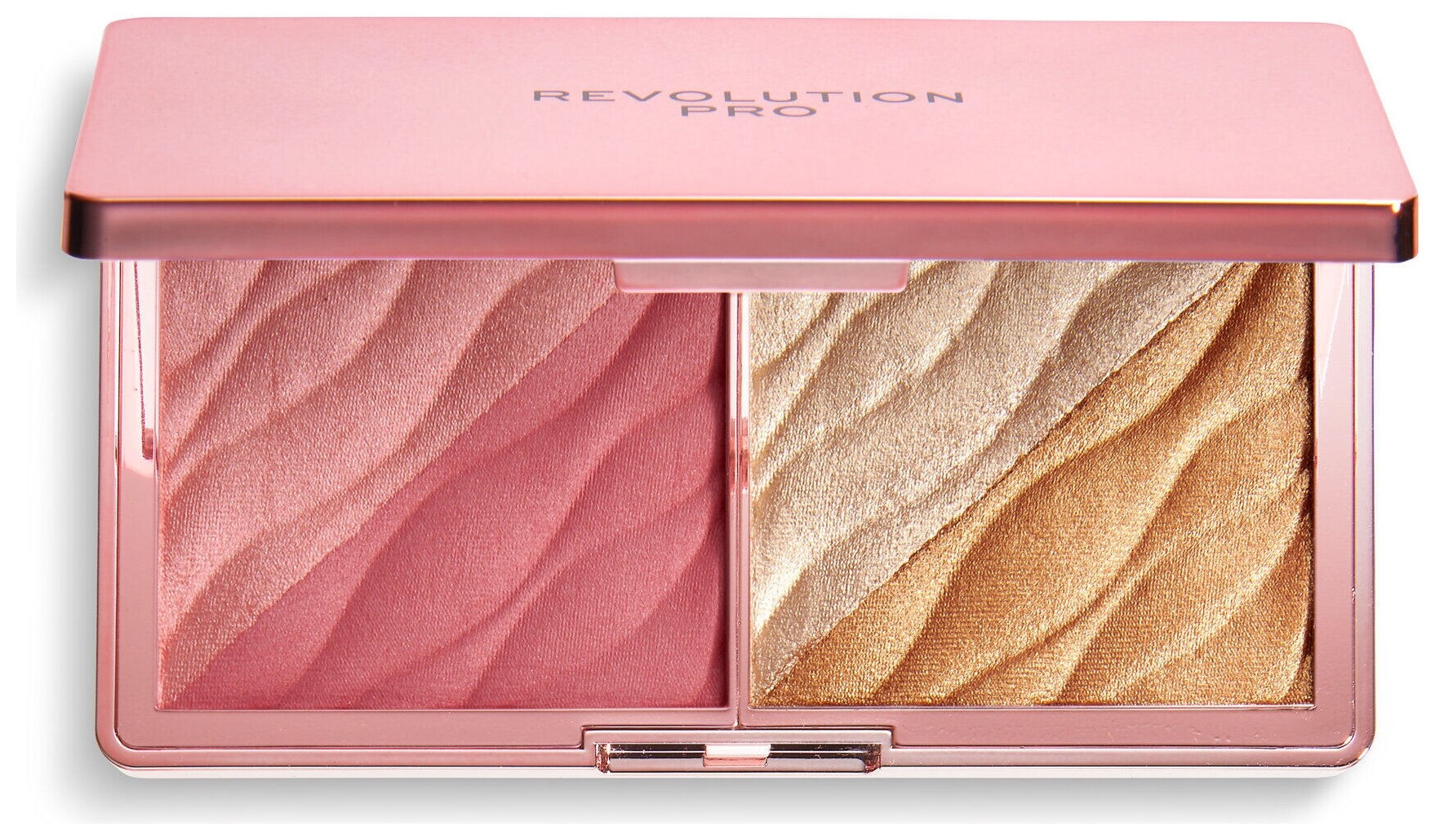 Палетка румяна и хайлайтер Eternal Rose Cheek Palette  Revolution PRO