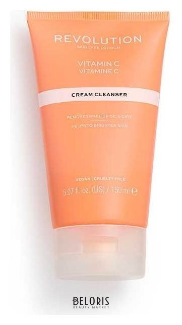 Крем для лица очищающий с витамином С Vitamin C Cream Cleanser Revolution Skincare