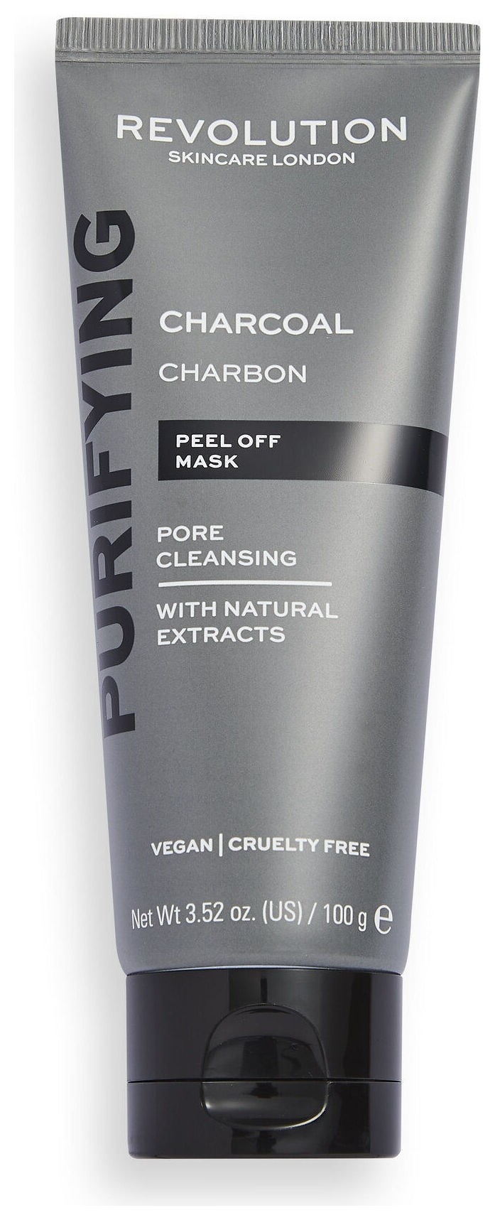 Маска для лица очищающая с углем Purifying Charcoal Peel Off Mask Pore Cleansing  Revolution Skincare