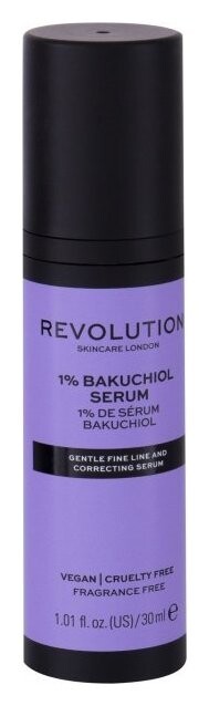Сыворотка для лица увлажняющая Бакучиол 1% Bakuchiol Smoothing Serum  Revolution Skincare