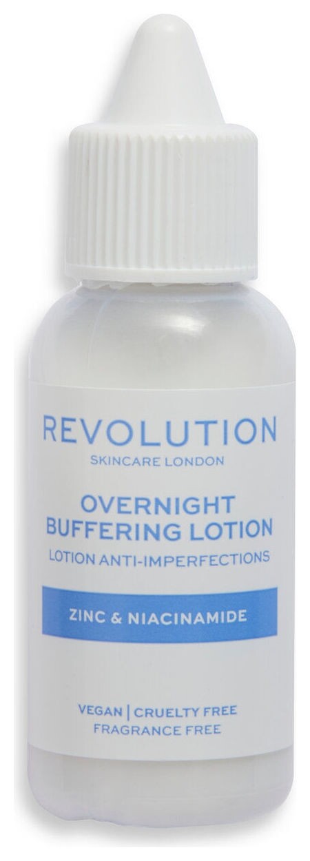 Лосьон для проблемной кожи лица ночной Zinc And Niacinamide Anti Blemish Overnight Buffering Lotion  Revolution Skincare