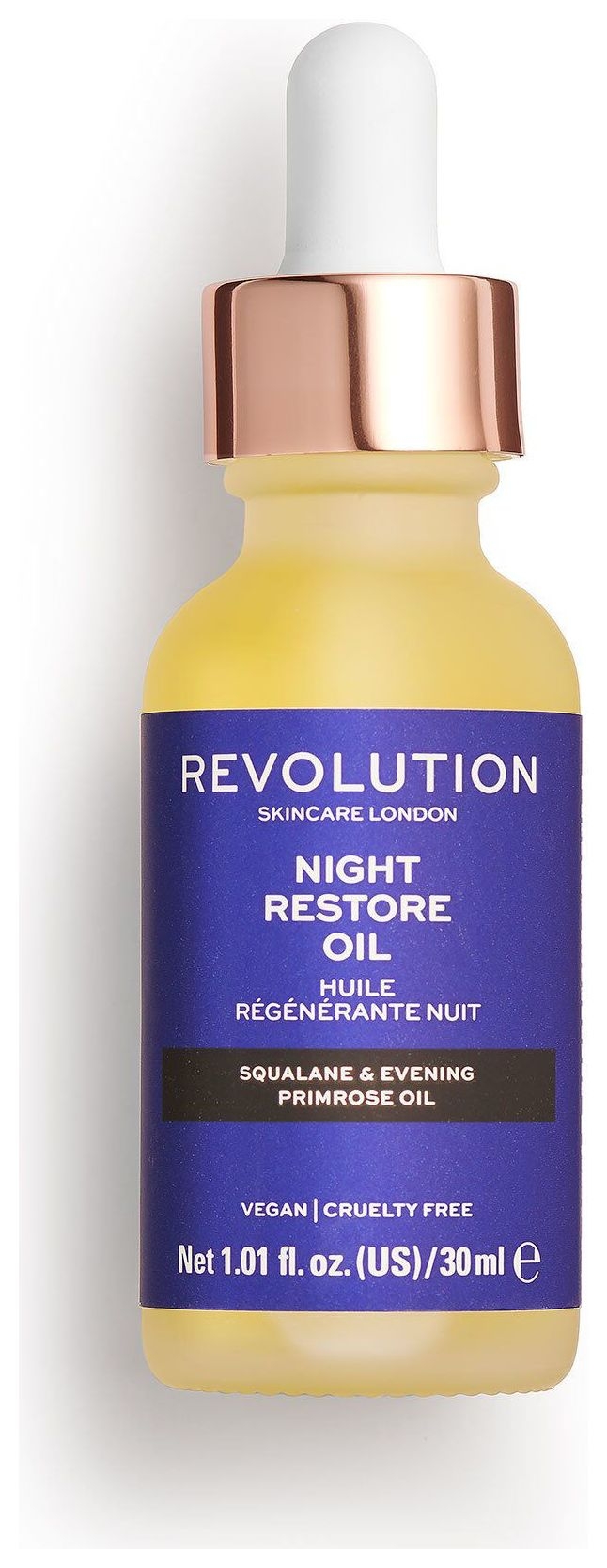 Масло для лица восстанавливающее ночное Squalane Night Restore Oil