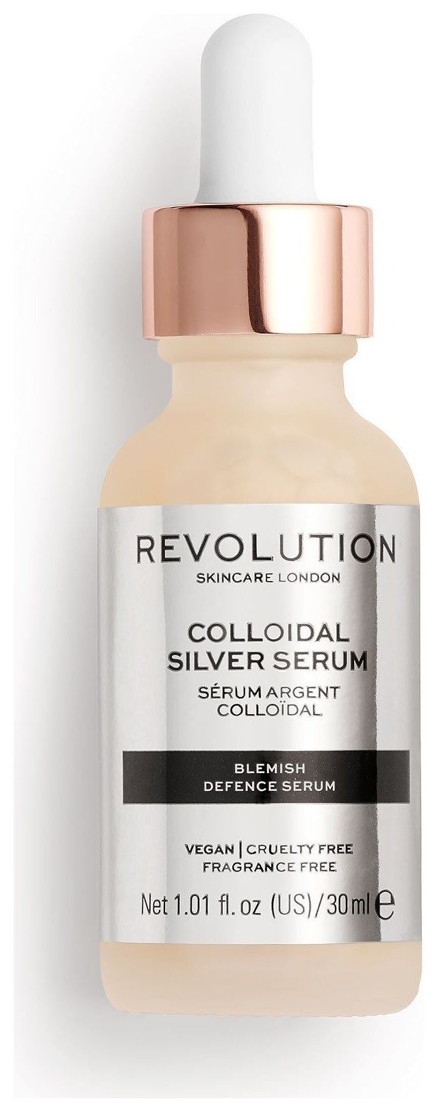 Сыворотка для проблемной кожи лица антибактериальная с коллоидным серебром Colloidal Silver Serum  Revolution Skincare