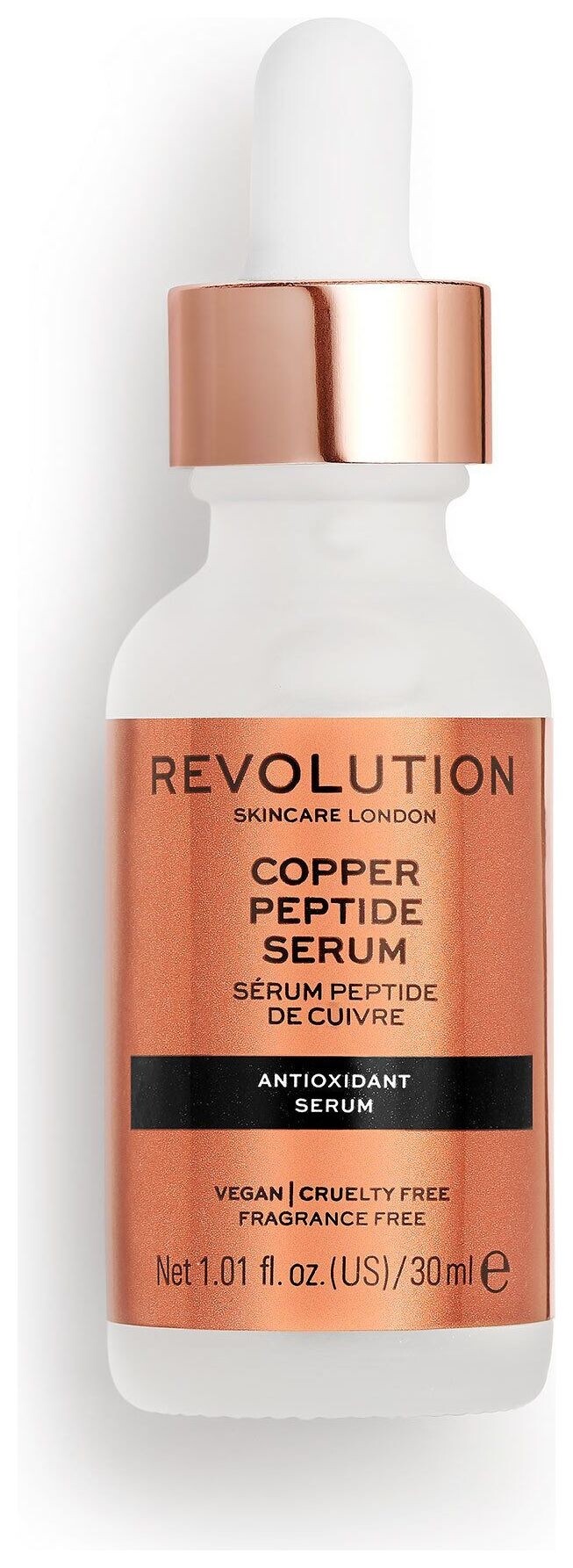 Сыворотка для лица антиоксидантная с пептидом меди Copper Peptide Serum  Revolution Skincare