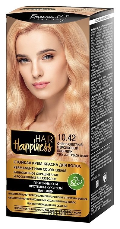 Краска для волос с ланолином Hair Happiness Белита-М HAIR Happiness