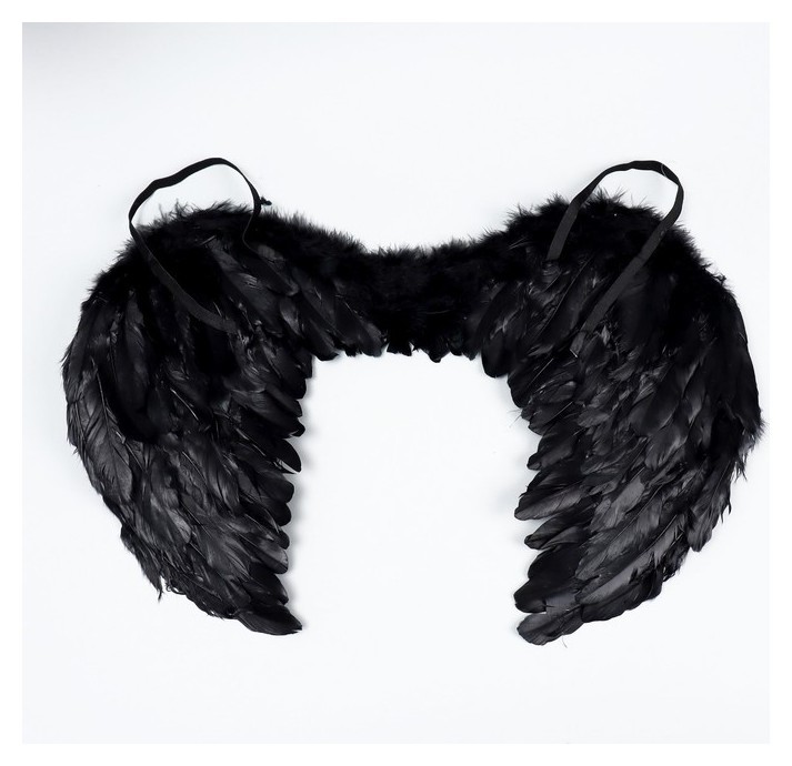 

Крылья ангела, на резинке, цвет чёрный