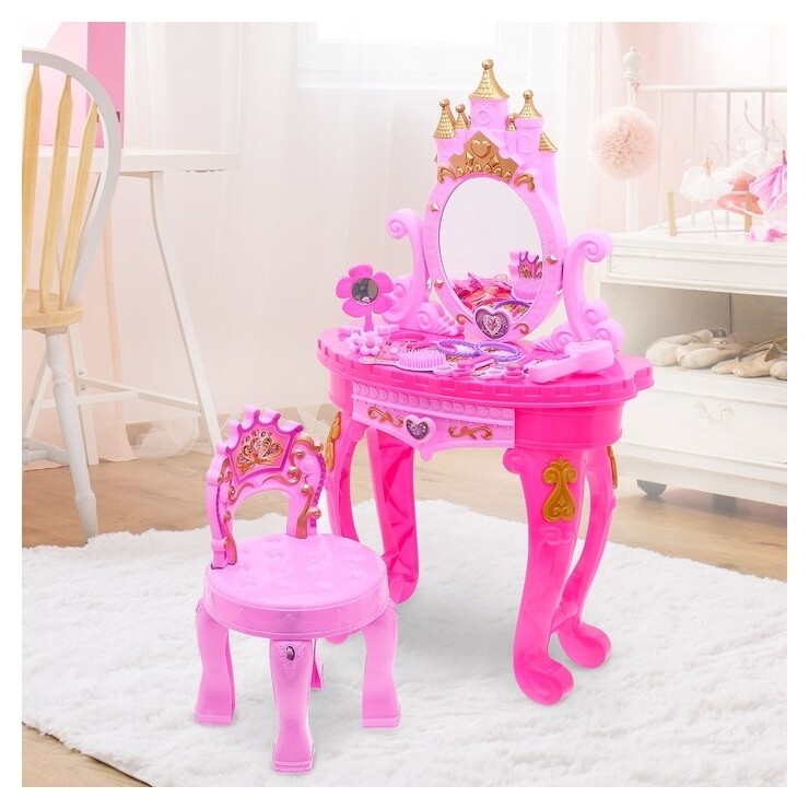 Игровой набор «Столик принцессы», со стульчиком  