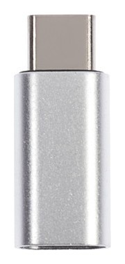 

Переходник Luazon Le-017, с Lightning на Type-c, 1 шт, серебристый