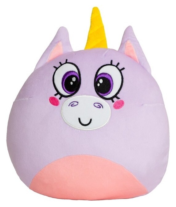 Мягкая игрушка-подушка «Единорог», 30 см Смолтойс