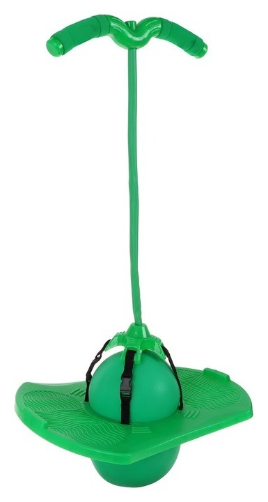 Тренажер для прыжков, детский, цвет зеленый + насос в комплекте