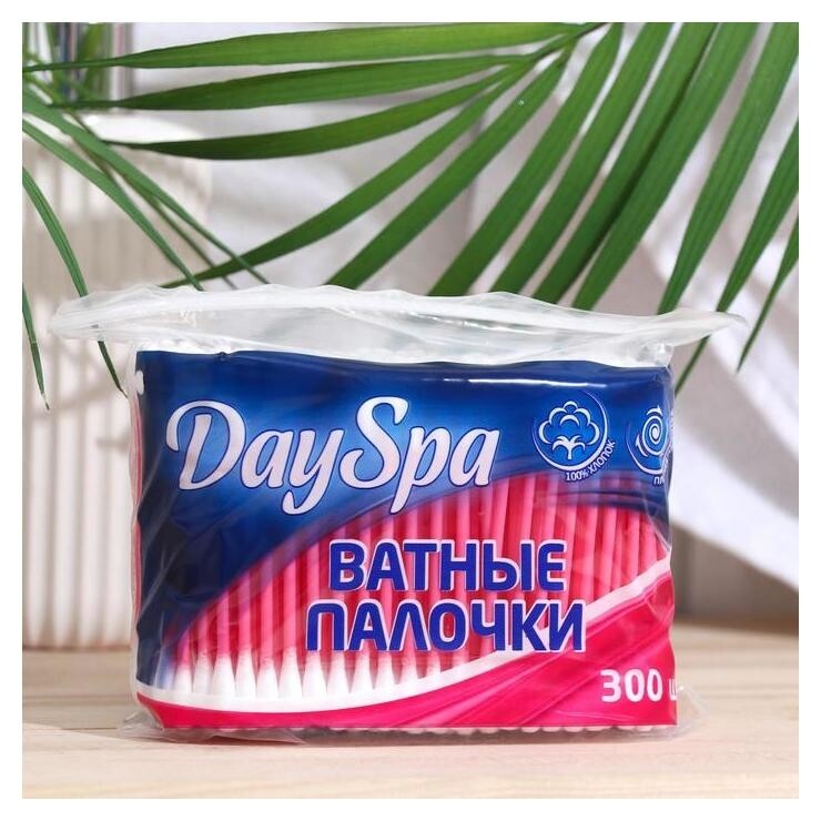Ватные Day Spa палочки пакет, 300 шт.  Day Spa