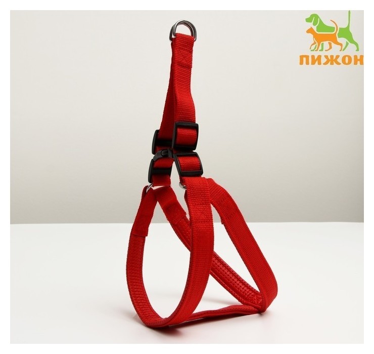 

Шлейка "Комфорт" комбинированная, 2,5 см, ОШ 55-70 см, ОГ 60-73 см, красная