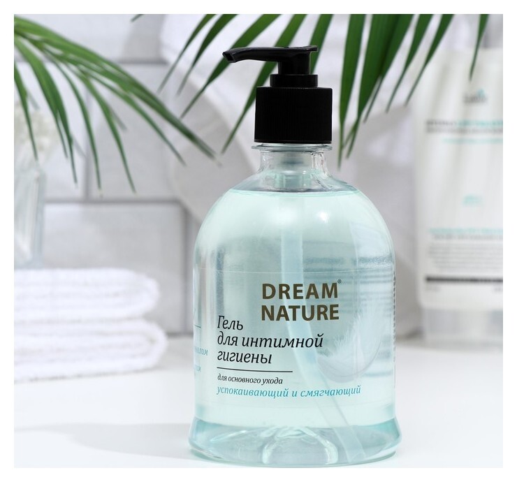 Гель для интимной гигиены Dream Nature с д-пантенолом и экстрактом алоэ-вера 500 мл Dream Nature