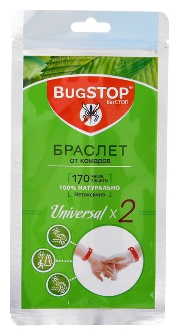 Браслет от комаров Bugstop Universal