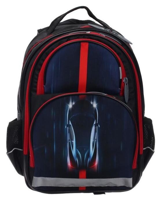 Рюкзак школьный Calligrata "Тачка", 36 х 23 х 13 см, эргономичная спинка  Calligrata