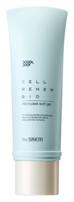 Гель-скатка для лица "Cell Renew Bio Micro Peel Soft Gel" The Saem