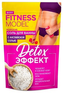 Соль для ванны морская Detox-эффект Fitness Model Body Фитокосметик