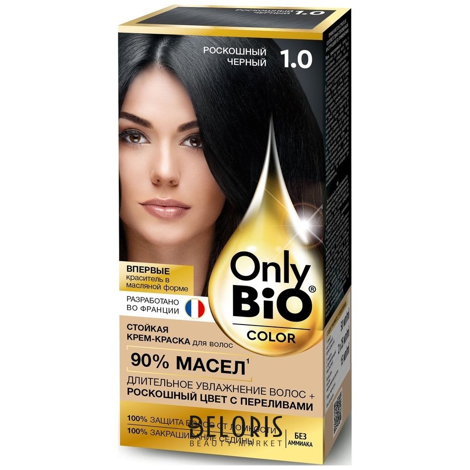 Черные краски для волос купить в магазине HAIR24