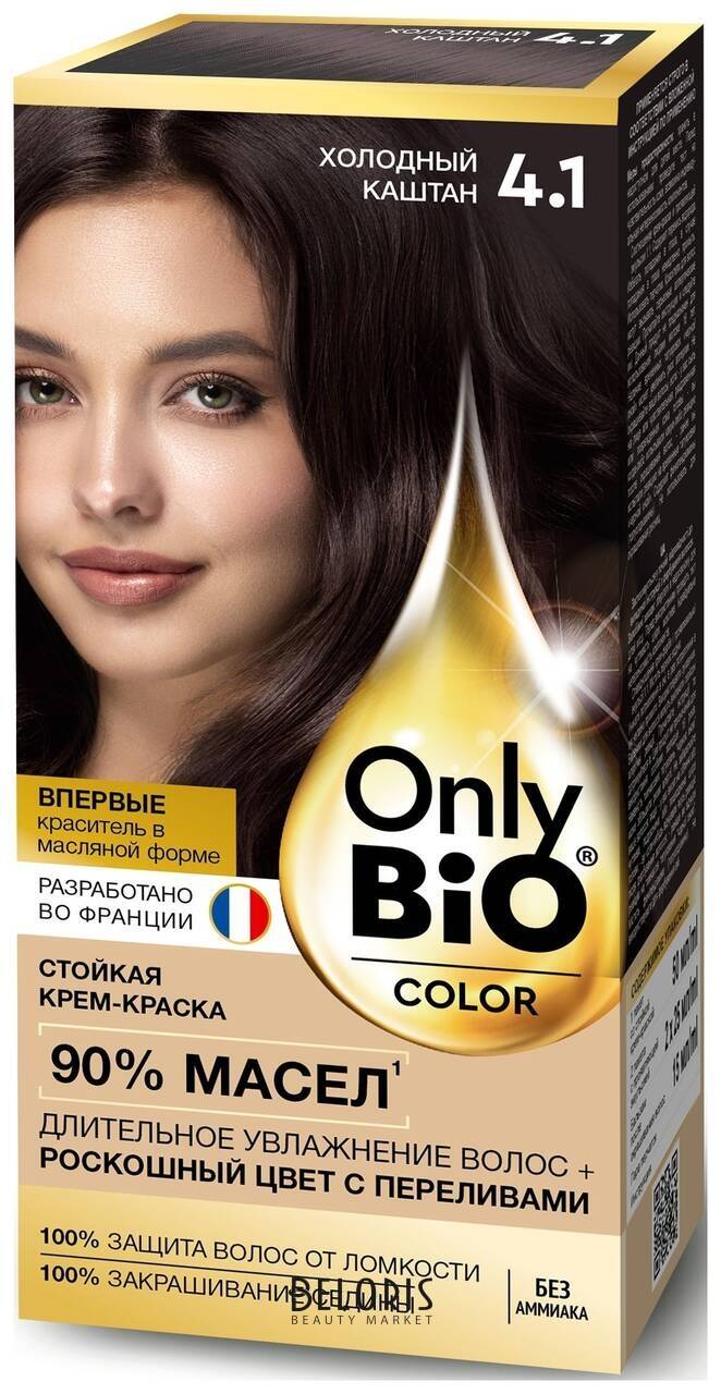 Стойкая крем-краска для волос Only Bio Color Фитокосметик