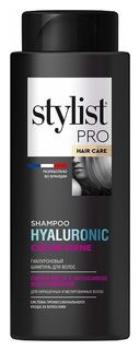 Шампунь для волос Гиалуроновый Сияние цвета & Интенсивное восстановление Stylist Pro