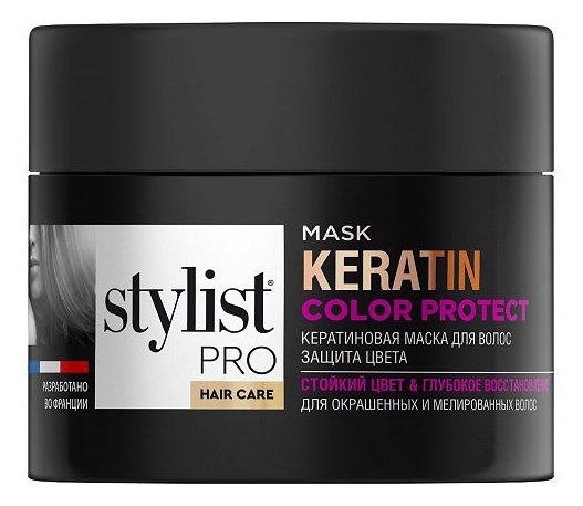 Маска для волос Кератиновая защита цвета