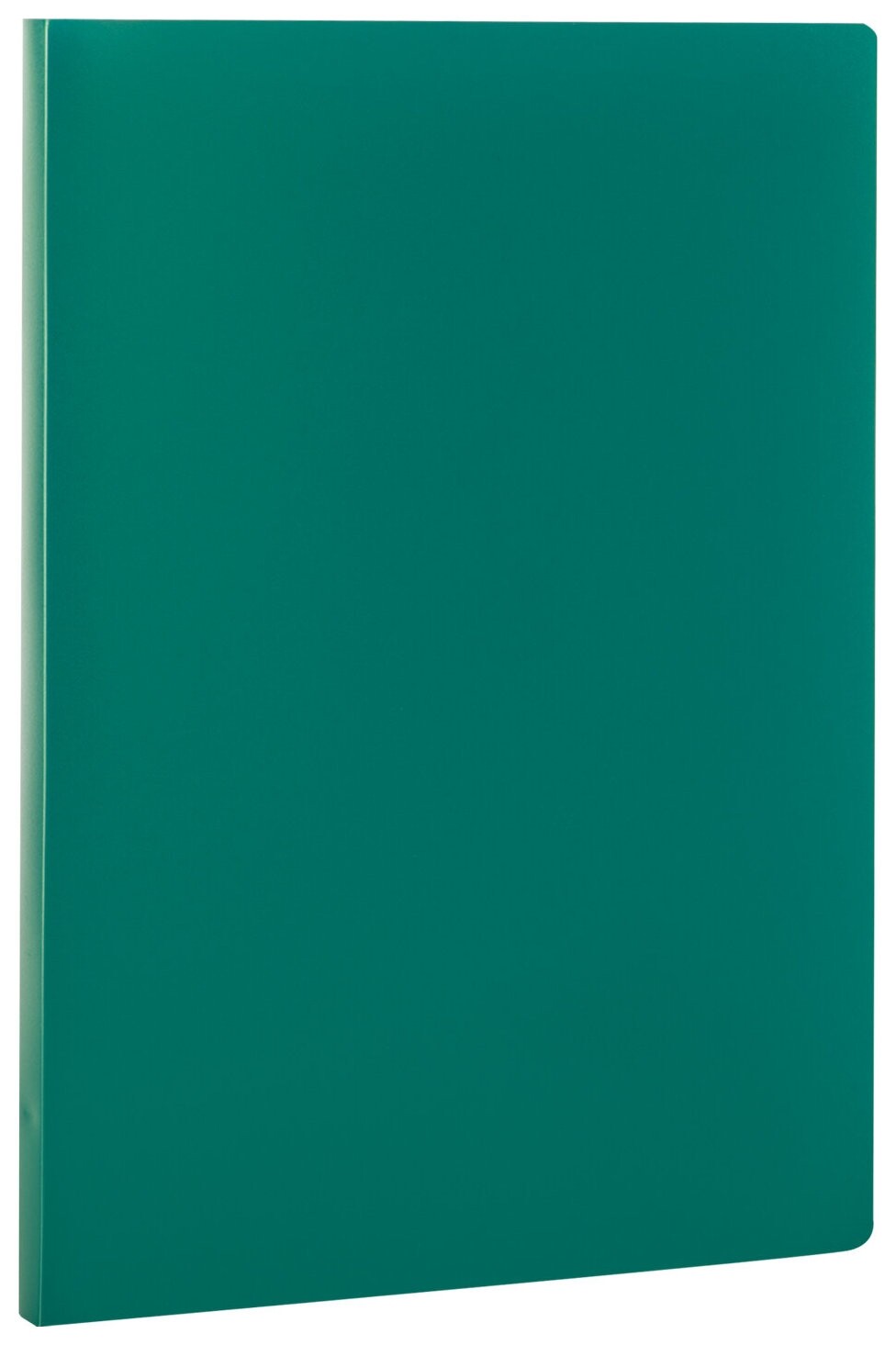Папка с пластиковым скоросшивателем Staff, зеленая, до 100 листов, 0,5 мм, 229228  Staff