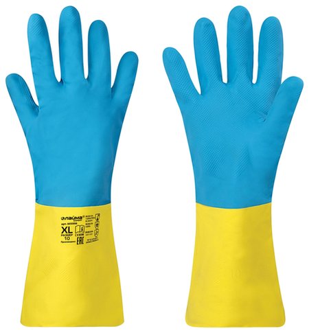 Перчатки неопреновые Laima Expert неопрен, 100 г/пара, химически устойчивые, х/б напыление, XL (Очень большой), 605006 отзывы