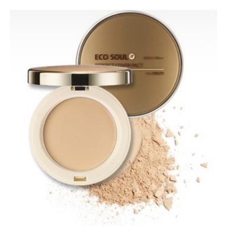 Пудра компактная Eco Soul Perfect Cover Pact The Saem