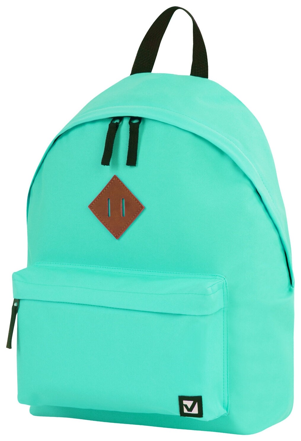 Рюкзак Brauberg универсальный, сити-формат, один тон, бирюзовый, 41х32х14 см, 229887 Brauberg