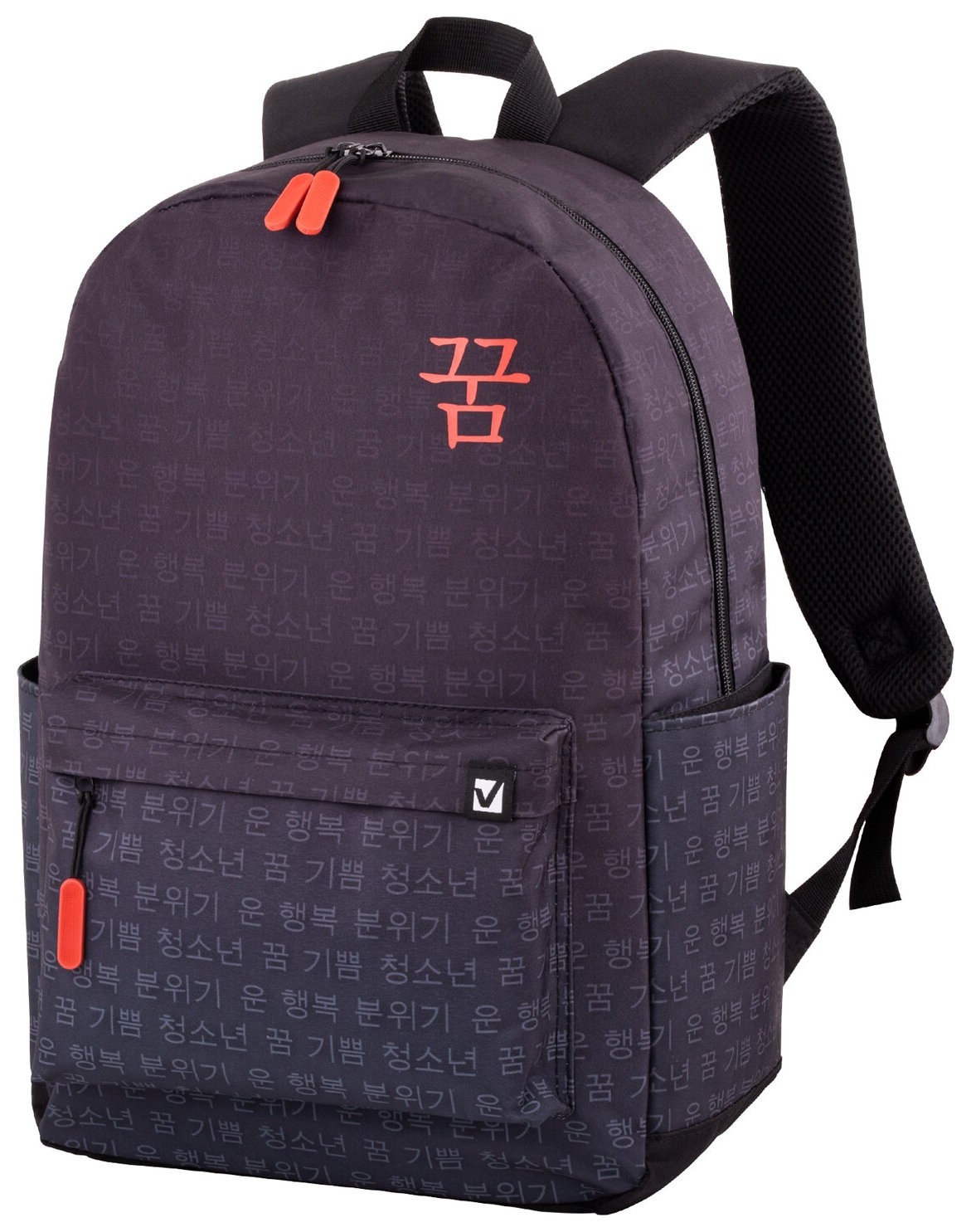 

Рюкзак Brauberg Energetic универсальный, эргономичный, "Korean", черный, 43х30х16 см, 270795