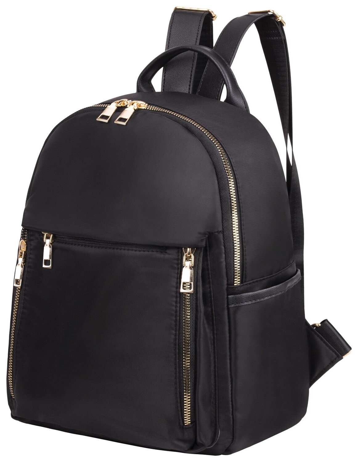 Рюкзак Brauberg Podium женский, нейлон, черный, 30х26х12 см, 270814  Brauberg