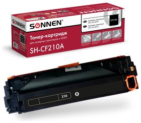 Картридж лазерный Sonnen (Sh-cf210a) для HP LJ Pro M276 высшее качество, черный, 1600 страниц, 363958 Sonnen