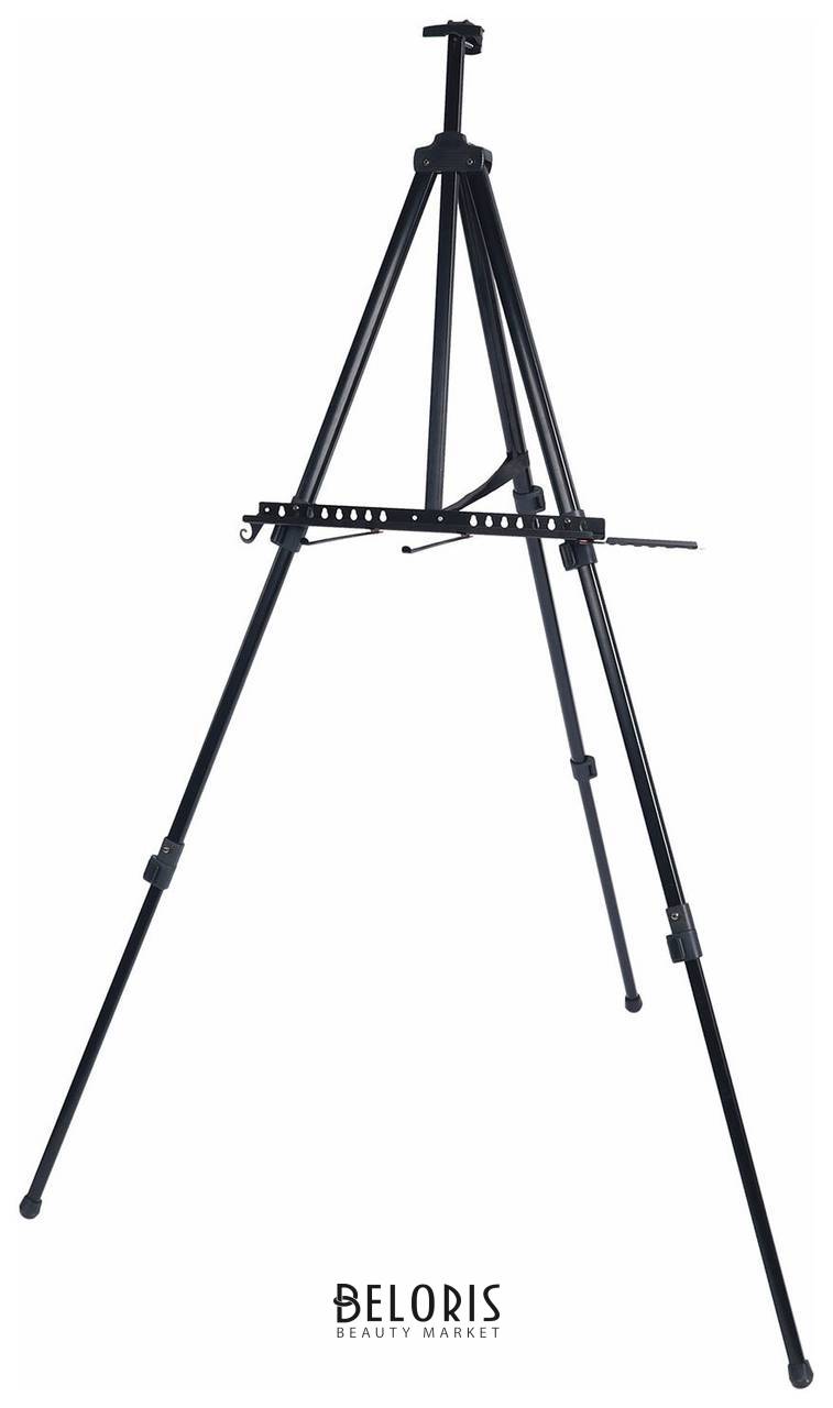 Мольберт-тренога металлический переносной, телескопический, 122х195х100 см, чехол, Brauberg Art, 192267 Brauberg