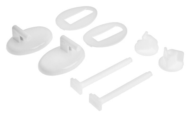 Крепеж для сиденья унитаза "АНИ" Wsm0100, белый  АНИ пласт