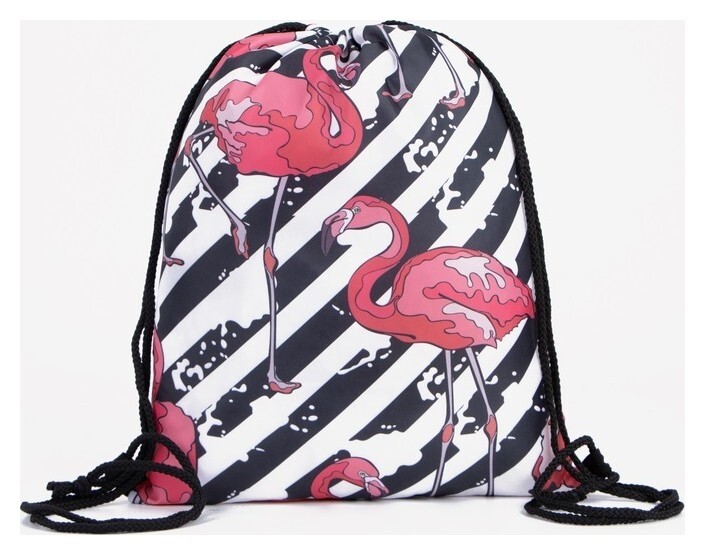 Мешок для обуви на шнурке, цвет белый  