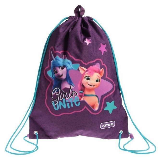 Мешок для обуви My Little Pony, 460 X 330 мм, фиолетовый  