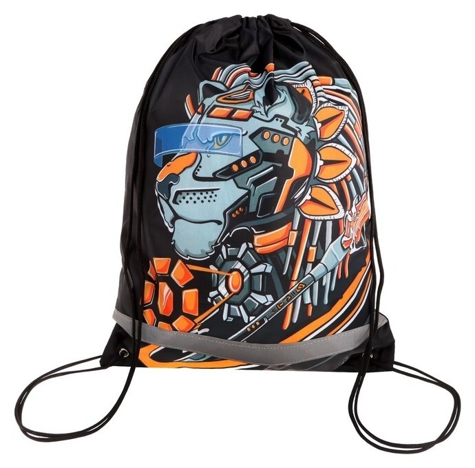 Мешок для обуви феникс+, 480 X 360 мм, "Кибер Лев" Феникс+