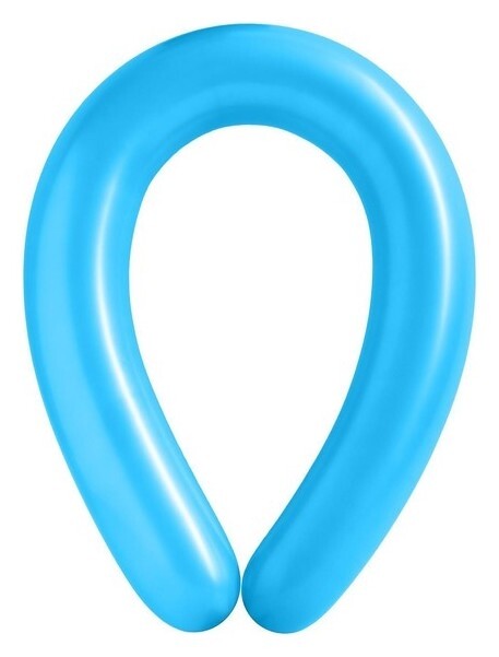 Шар для твистинга латексный 350", стандарт, набор 10 шт., цвет голубой  Дон Баллон