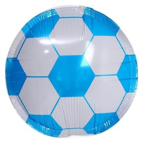 Парящий шар «Футбольный мяч», 45 см, цвет синий Страна Карнавалия