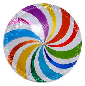 Парящий шар «Разноцветный гипноз», 45 см Страна Карнавалия