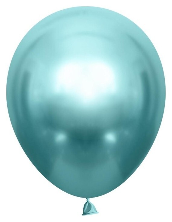 Шар латексный 12", хром, набор 10 шт., цвет зелёный  Шаринг
