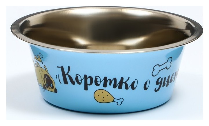 

Миска стандартная "Пижон. коротко о диете", 450 мл