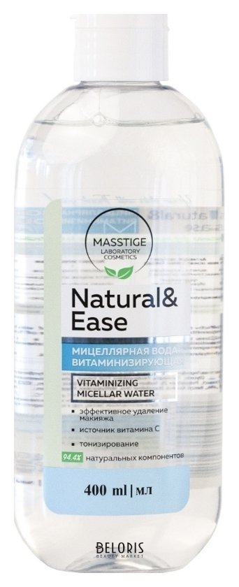 Мицеллярная вода витаминизирующая Natural&Ease Masstige Natural&Ease