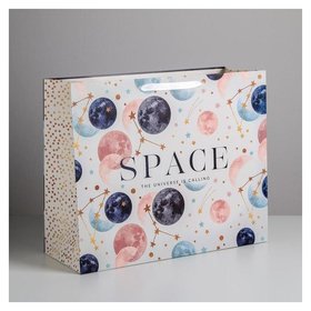 Пакет ламинированный «Космос», XL 49 × 40 × 19 см Дарите счастье