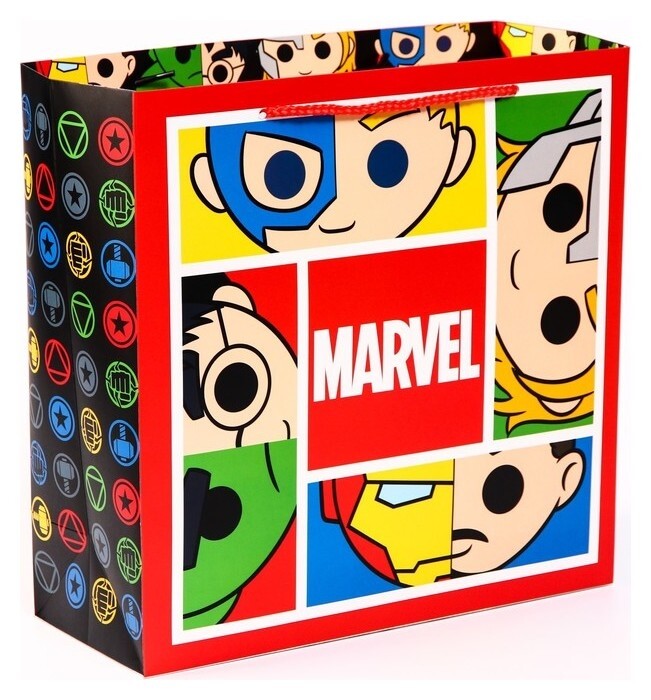 Пакет ламинат "Marvel", Marvel, 30 х 30 х 12 Marvel Comics